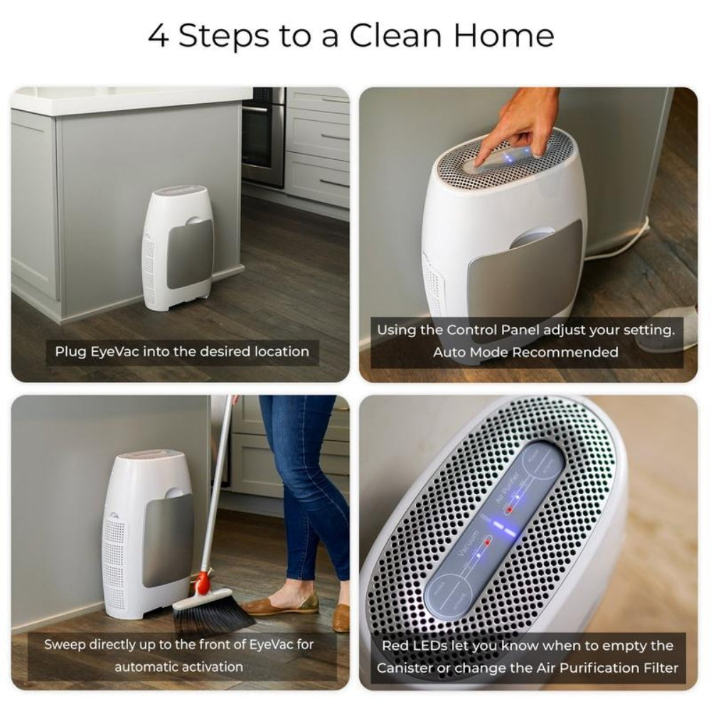 Air Purifier and Vacuum Cleaner 2-in-1