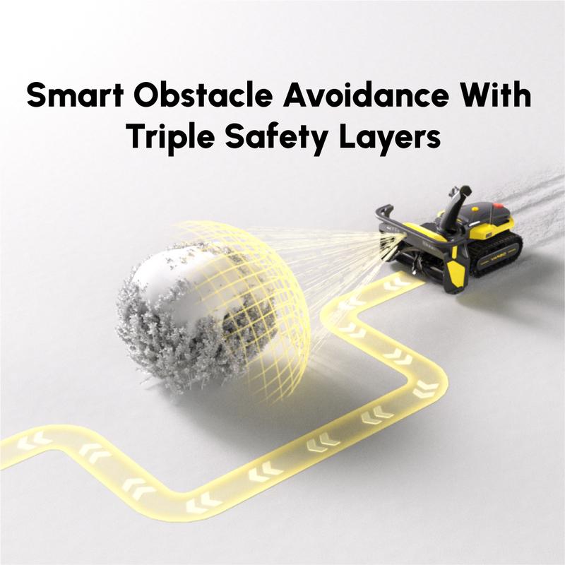 Three-in-One Smart Robot (Snow Removal, Blower, Weeding)