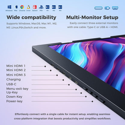 15.6-inch Laptop Screen Extender
