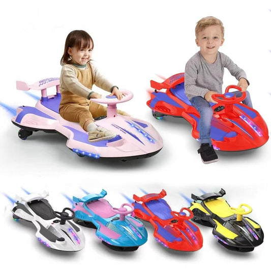 2-in-1 Rocking Car Ride-On Toy